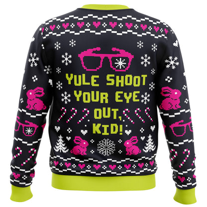 Yule Shoot Your Eye Out A Christmas Story Ugly Christmas Sweater - WeCustomit